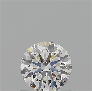 Picture of Natural Diamond 0.62 Carats, Round with Excellent Cut, D Color, VVS1 Clarity and Certified by GIA
