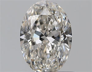 Picture of Natural Diamond 0.70 Carats, Oval with  Cut, I Color, VS2 Clarity and Certified by GIA