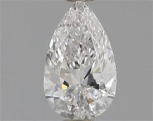 Picture of Natural Diamond 0.40 Carats, Pear with  Cut, D Color, VS2 Clarity and Certified by GIA
