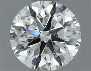 Picture of Natural Diamond 0.82 Carats, Round with Excellent Cut, H Color, VS1 Clarity and Certified by IGI