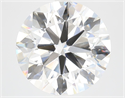 Lab Grown Diamond 6.58 Carats, Round with Ideal Cut, F Color, VS2 Clarity and Certified by IGI