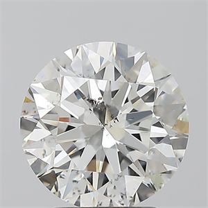 Foto Diamante Natural 2.51 quilates, Redondo , Color I, claridad SI2 y certificado GIA de