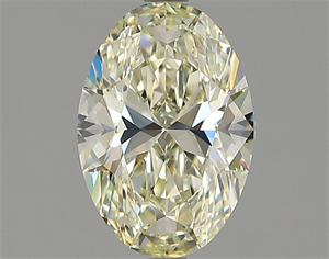 Foto Diamante Natural 1.51 quilates, Ovalado , Color N, claridad VVS2 y certificado GIA de