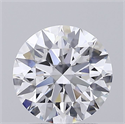 Lab Grown Diamond 2.01 Carats, Round with Ideal Cut, D Color, VVS2 Clarity and Certified by IGI