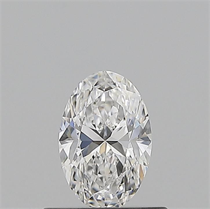 Picture of Natural Diamond 0.50 Carats, Oval with  Cut, E Color, VVS2 Clarity and Certified by GIA