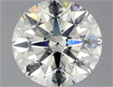 Diamante Natural 2.05 quilates, Redondo , Color J, claridad SI2 y certificado GIA