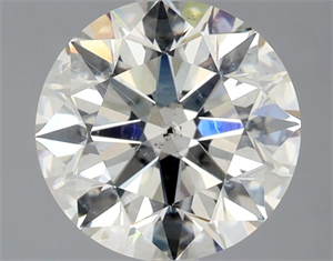 Foto Diamante Natural 2.05 quilates, Redondo , Color J, claridad SI2 y certificado GIA de