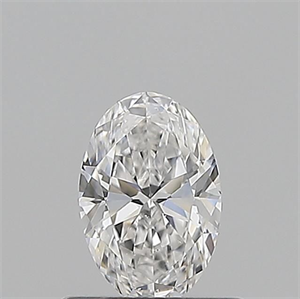Picture of Natural Diamond 0.52 Carats, Oval with  Cut, E Color, SI1 Clarity and Certified by GIA