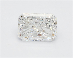 Picture of Natural Diamond 0.80 Carats, Radiant with  Cut, D Color, I1 Clarity and Certified by GIA