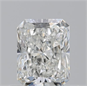 Natural Diamond 0.70 Carats, Radiant with  Cut, G Color, VS2 Clarity and Certified by GIA