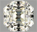 Natural Diamond 1.50 Carats, Asscher with  Cut, K Color, VS1 Clarity and Certified by IGI