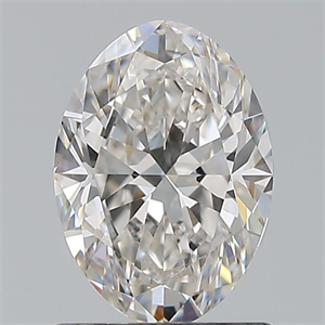 Picture of Natural Diamond 0.90 Carats, Oval with  Cut, H Color, VVS1 Clarity and Certified by GIA