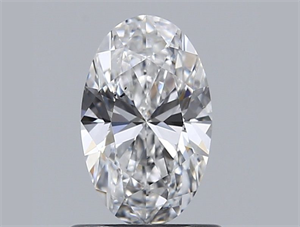 Picture of Natural Diamond 0.75 Carats, Oval with  Cut, E Color, SI1 Clarity and Certified by GIA