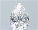 Natural Diamond 0.70 Carats, Pear with  Cut, E Color, VVS1 Clarity and Certified by GIA