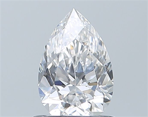 Picture of Natural Diamond 0.70 Carats, Pear with  Cut, E Color, VVS1 Clarity and Certified by GIA