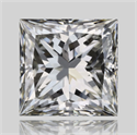 Diamante Natural 0.70 quilates, Princesa , Color J, claridad VS1 y certificado GIA