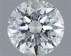 Picture of Natural Diamond 0.80 Carats, Round with Excellent Cut, F Color, SI1 Clarity and Certified by IGI