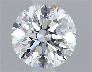 Picture of Natural Diamond 0.60 Carats, Round with Excellent Cut, D Color, VVS1 Clarity and Certified by GIA