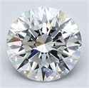 Diamante Natural 3.04 quilates, Redondo , Color G, claridad VVS1 y certificado GIA