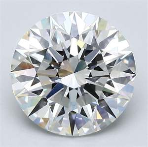 Foto Diamante Natural 3.04 quilates, Redondo , Color G, claridad VVS1 y certificado GIA de