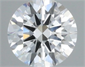 Diamante Natural 0.51 quilates, Redondo , Color E, claridad VS2 y certificado GIA
