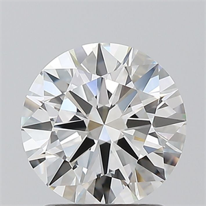 Foto Diamante Natural 1.50 quilates, Redondo , Color H, claridad IF y certificado GIA de