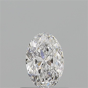 Picture of Natural Diamond 0.50 Carats, Oval with  Cut, D Color, VS2 Clarity and Certified by GIA