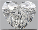 Natural Diamond 0.41 Carats, Heart with  Cut, H Color, VS1 Clarity and Certified by GIA