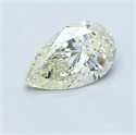 Natural Diamond 1.81 Carats, Pear with  Cut, M Color, SI2 Clarity and Certified by GIA