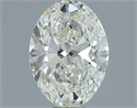 Diamante Natural 0.54 quilates, Ovalado , Color J, claridad VS1 y certificado IGI