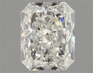 Picture of Natural Diamond 0.92 Carats, Radiant with  Cut, I Color, VVS1 Clarity and Certified by GIA