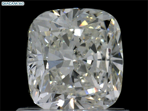 Foto Diamante Natural 1.01 quilates, Del cojín , Color I, claridad VS2 y certificado GIA de
