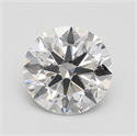 Del inventario de diamantes de laboratorio, 1.29 quilates, Redondo , Color G, claridad VVS2 y certificado IGI