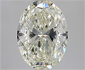 Diamante Natural 2.70 quilates, Ovalado , Color K, claridad VS2 y certificado GIA