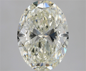 Foto Diamante Natural 2.70 quilates, Ovalado , Color K, claridad VS2 y certificado GIA de