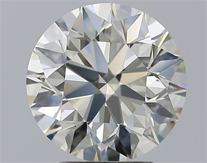 Picture of Natural Diamond 3.01 Carats, Round with Excellent Cut, L Color, VS1 Clarity and Certified by GIA