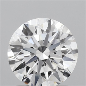 Picture of Lab Grown Diamond 1.08 Carats, Round with Ideal Cut, D Color, VVS1 Clarity and Certified by IGI
