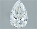 Natural Diamond 2.08 Carats, Pear with  Cut, E Color, VS1 Clarity and Certified by GIA