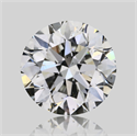 Natural Diamond 0.70 Carats, Round with Very Good Cut, G Color, SI2 Clarity and Certified by GIA