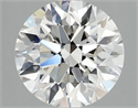 Del inventario de diamantes de laboratorio, 2.05 quilates, Redondo , Color F, claridad VVS2 y certificado IGI