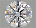 Lab Grown Diamond 2.52 Carats, Round with Ideal Cut, E Color, VS1 Clarity and Certified by IGI