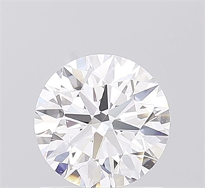 Picture of Lab Grown Diamond 1.08 Carats, Round with Ideal Cut, D Color, VVS1 Clarity and Certified by IGI