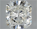 Natural Diamond 1.00 Carats, Radiant with  Cut, I Color, VVS2 Clarity and Certified by GIA