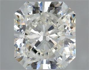 Picture of Natural Diamond 1.00 Carats, Radiant with  Cut, I Color, VVS2 Clarity and Certified by GIA