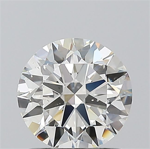 Picture of Natural Diamond 1.00 Carats, Round with Excellent Cut, K Color, SI1 Clarity and Certified by GIA