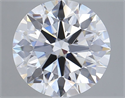 Del inventario de diamantes de laboratorio, 5.01 quilates, Redondo , Color D, claridad VS1 y certificado GIA