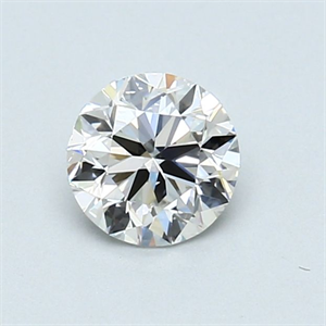 Foto Diamante Natural 0.70 quilates, Redondo , Color G, claridad VS2 y certificado GIA de