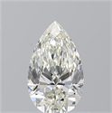 Diamante Natural 0.73 quilates, De pera , Color J, claridad VVS1 y certificado GIA