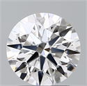 Del inventario de diamantes de laboratorio, 2.05 quilates, Redondo , Color D, claridad VS2 y certificado IGI