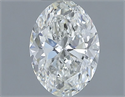 Diamante Natural 0.71 quilates, Ovalado , Color G, claridad IF y certificado IGI